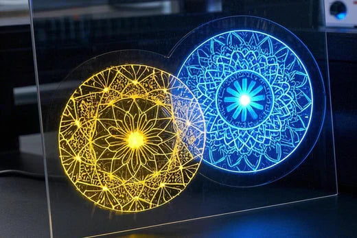 How to Engrave Images on Acrylic Using a Dual Laser Engraver