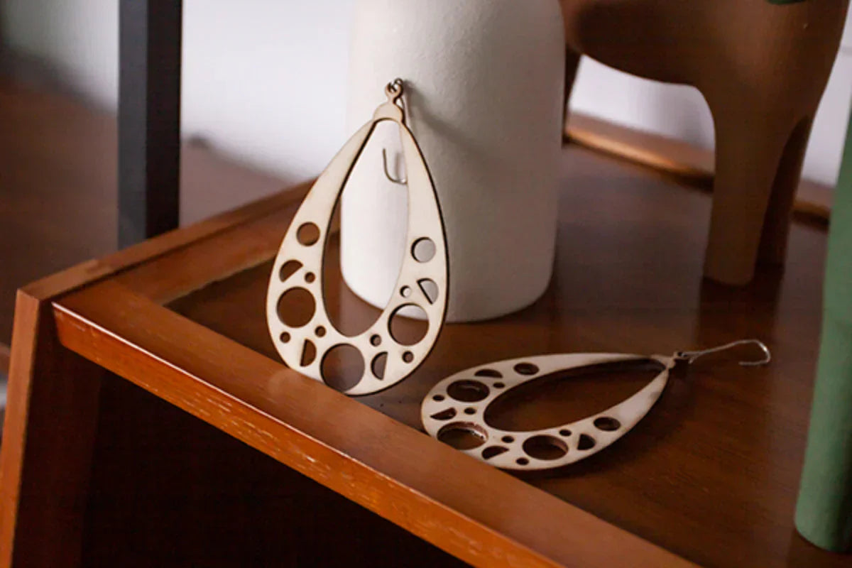 Craft Wooden Earrings with EM-Smart Dual Desktop Laser Engraver: Ultimate Guide
