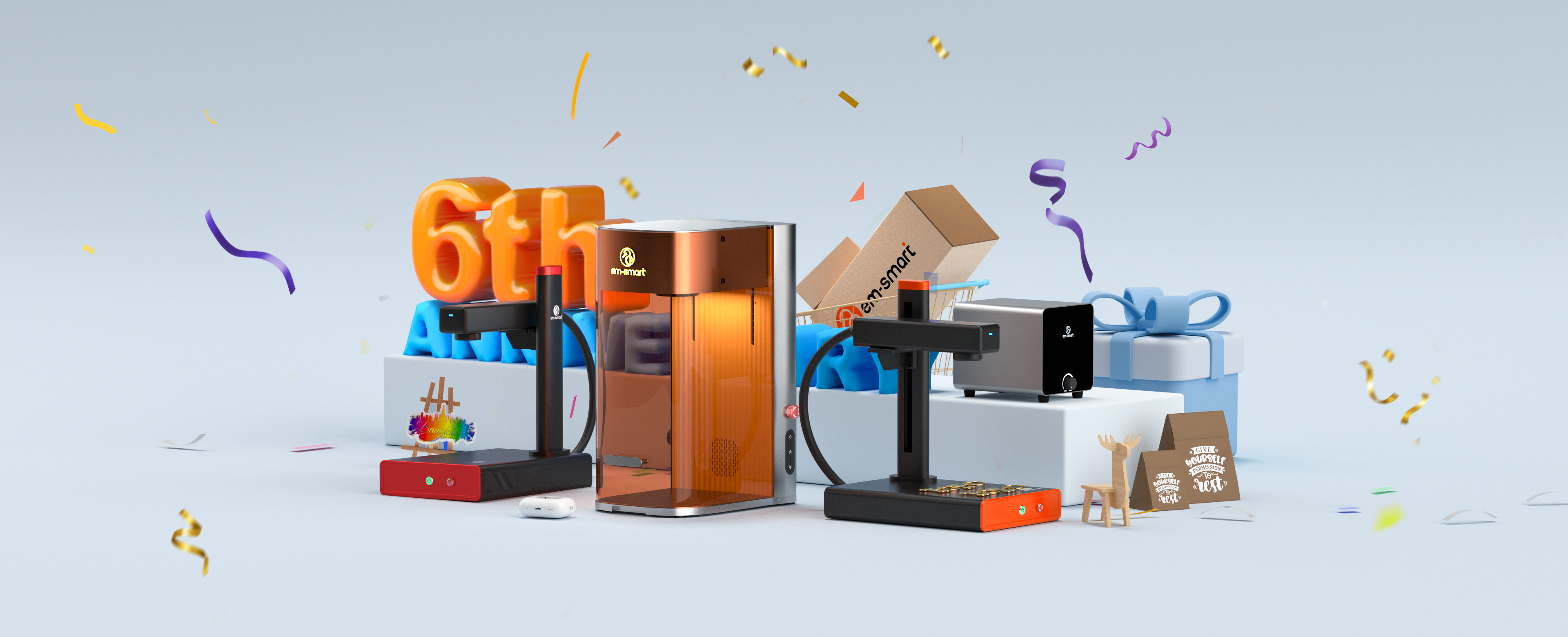 Celebrate the 6th anniversary with EM-Smart