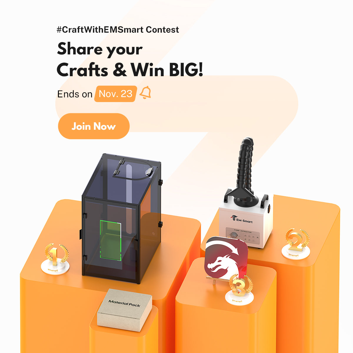 EM-Smart Black Friday Laser Engraving Contest