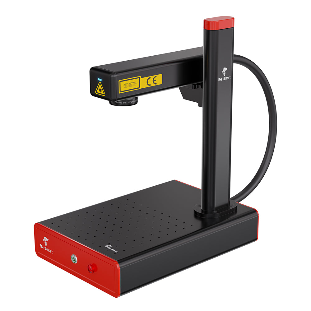 EM-Smart Mopa 30/30R - 30W JPT Laser Engraver with Rotary
