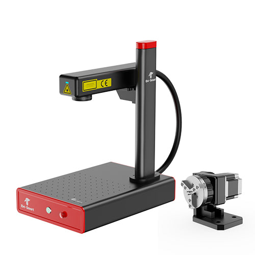 EM-Smart Super - 30W/50W Fiber Laser Engraver with Rotary
