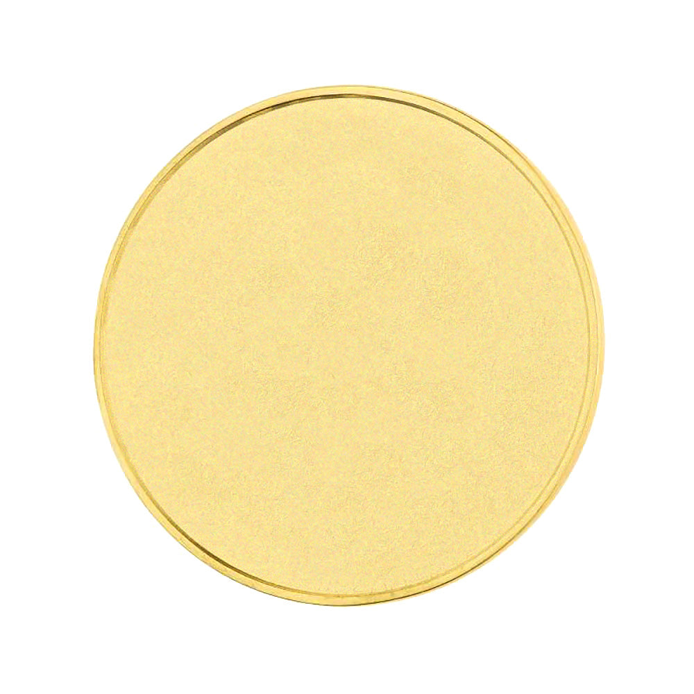20/50Pcs Brass Metal Blank Coin