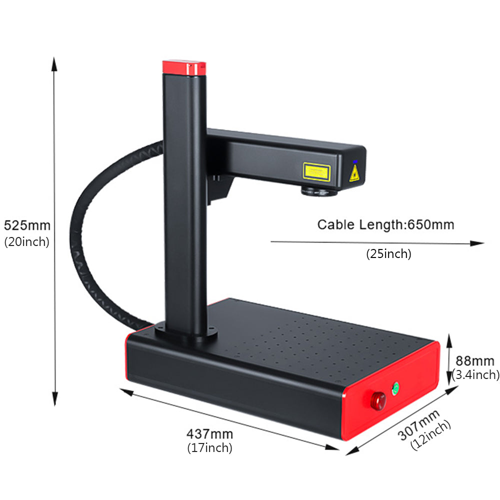 EM-Smart BASIC 2 25W - fiber laser engraver - EM-Smart